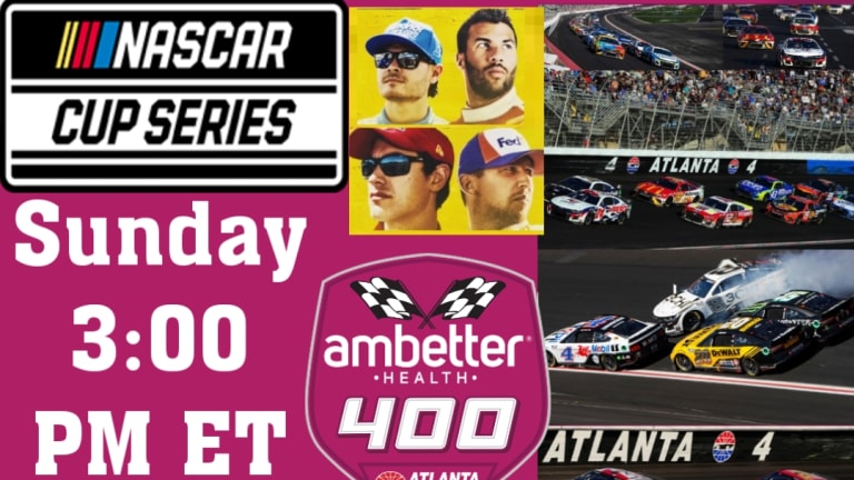 Here's your weekend racing schedule